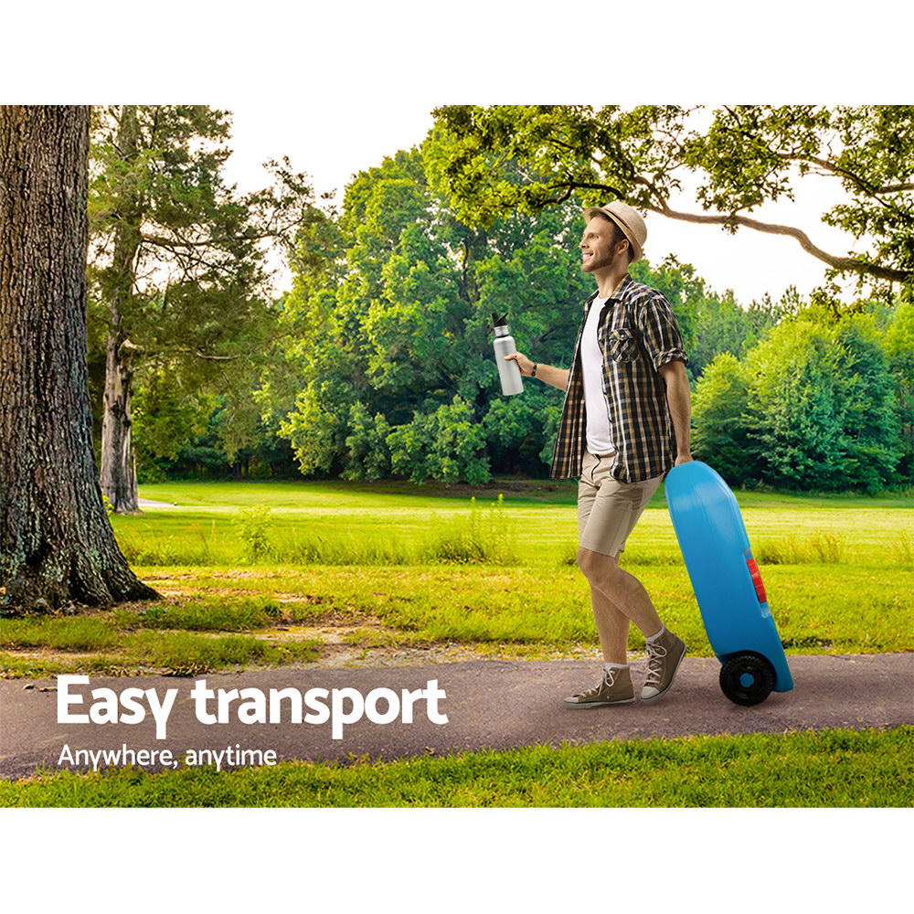 Weisshorn 40L Portable Wheel Water Tank